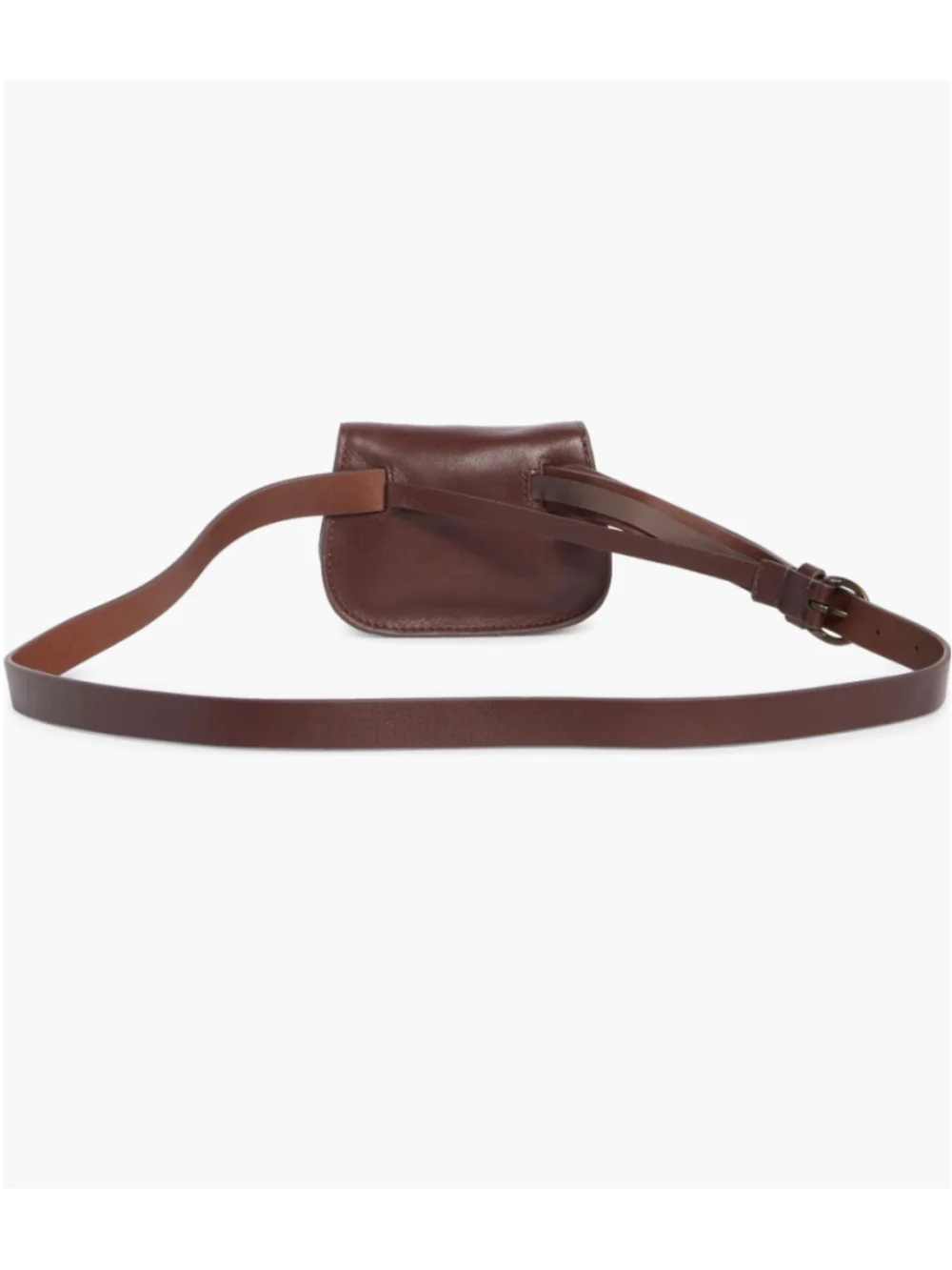Frye Brown Leather Crossbody Bag
